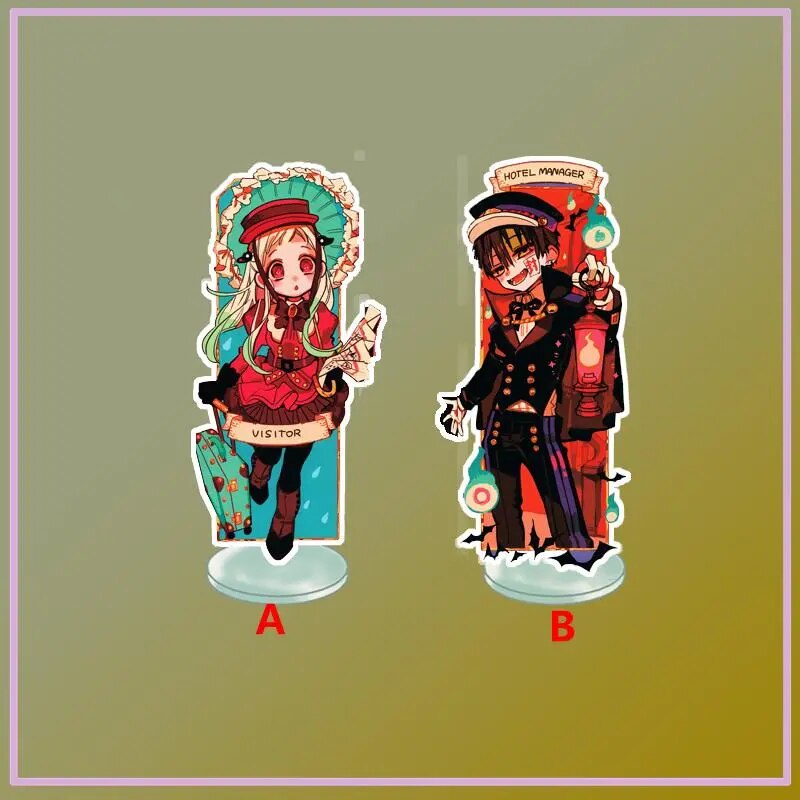 Mô hình Standee Toilet-Bound Jibaku Shounen Hanako Kun Hanako Kun Yashiro Nene Phụ kiện trang trí để bàn góc học tập