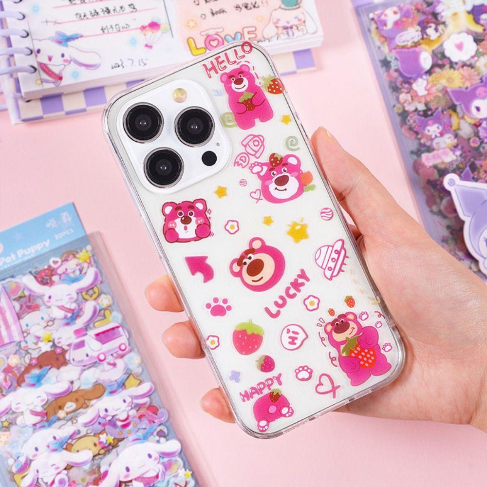 Mmluck Set 10 Sticker Dán Trang Trí Bằng pvc Hình guka kawaii Koromi Dễ Thương diy
