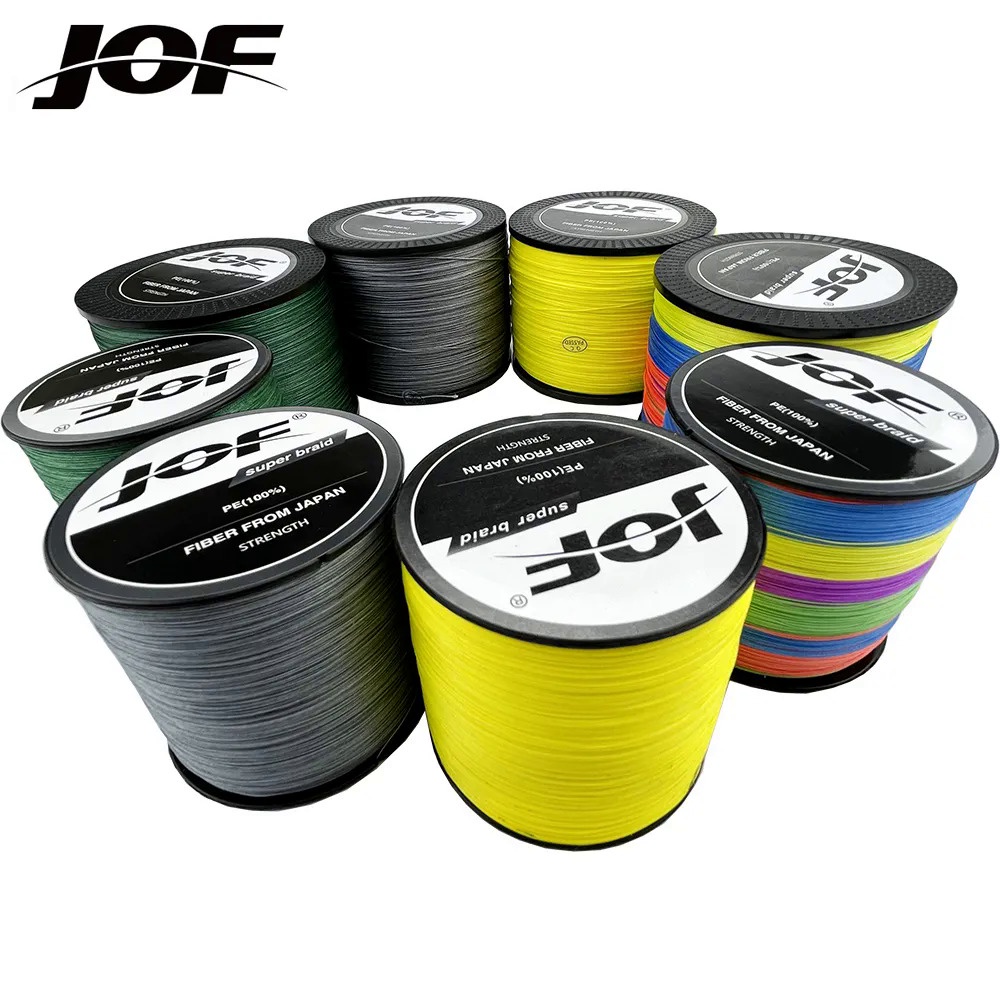 Jof Cuộn Dây Câu Cá Bện Sợi pe 12 / 9 / 8 Sợi 300m 100m Chất Lượng Cao