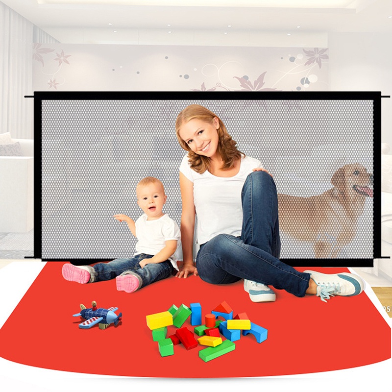 Hàng Rào Lưới Thoáng Khí Gấp Gọn Bảo Vệ An Toàn Cho Thú Cưng