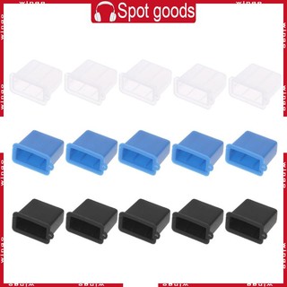 Set 5 nút nhựa bịt ổ cắm usb type a chống bụi