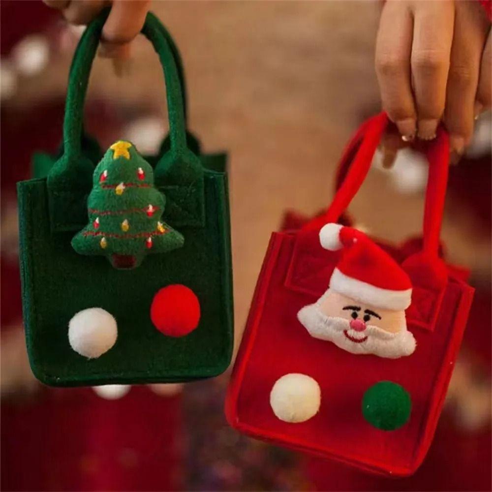 Túi Đeo Chéo Hình Ông Già Noel Đáng Yêu Cho Bé