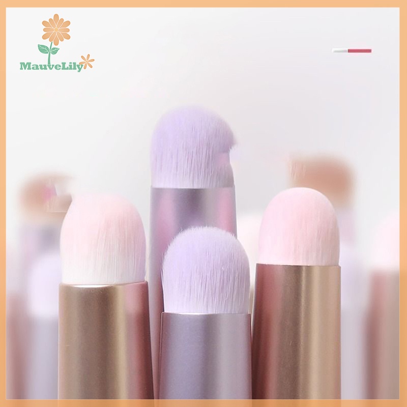 Cọ Trang Điểm Mắt Môi Chống Lem Màu Lì