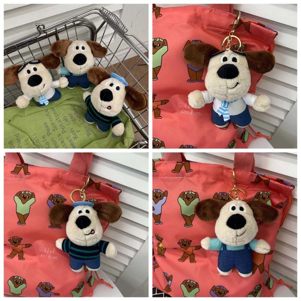 Shanrong wallace & gromit Móc Chìa Khóa Nhồi Bông Phong Cách Hoạt Hình Chú Cún Ngọt Ngào