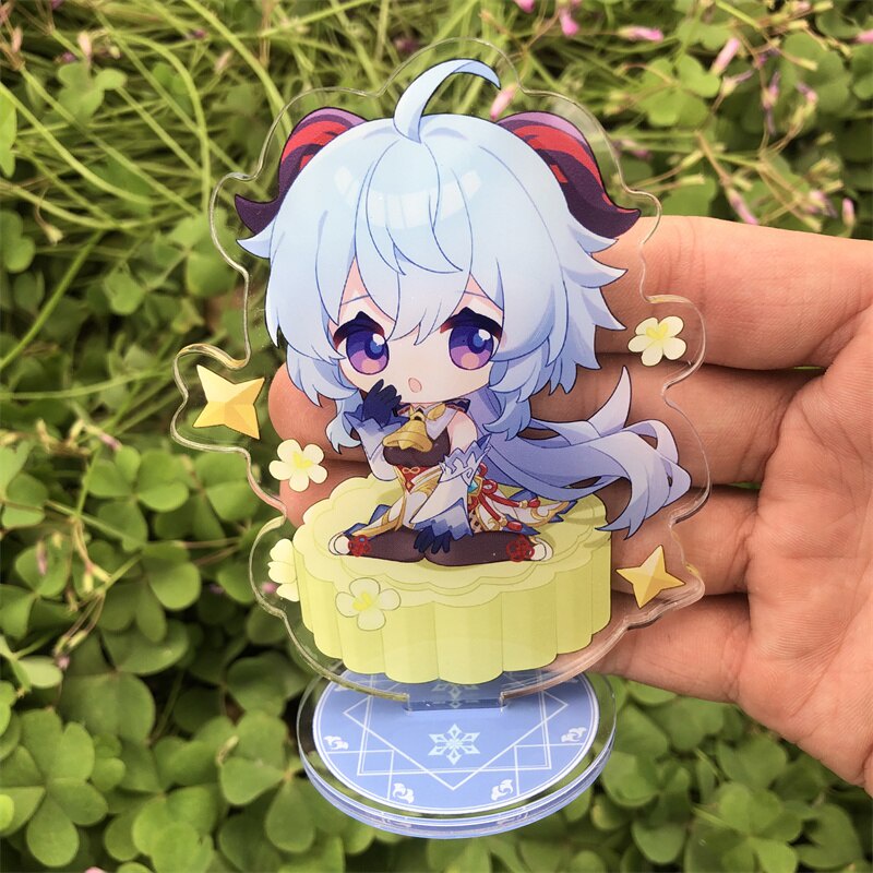 Mô hình standee Game Genshin Impact Alhaitham Yaoyao Beelzebul Yae Miko Klee tượng acrylic anime chibi mô hình trưng bày