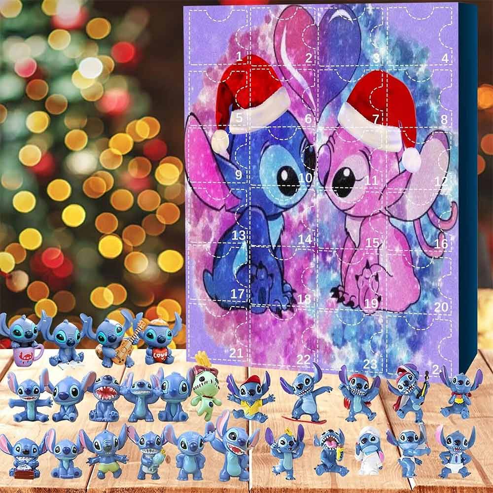 Disney Stitch Advent Calendar Contains 24 Gifts Christmas Countdown Calendar
