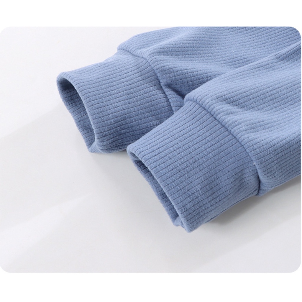 Áo Khoác Nhung Hai Mặt Có Mũ Trùm Ấm Áp Thời Trang Dành Cho Trẻ Nhỏ