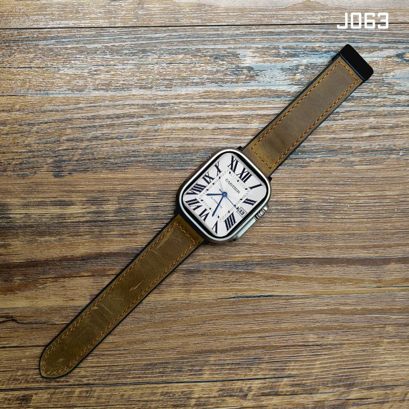 Dây Đeo Thay Thế Chất Liệu Silicon Màu Trơn Cho apple watch huaqiang north iwatch ultra45m j063