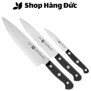 Bộ dao zwilling gourmet 3 món, bộ dao nhà bếp, thép không gỉ, nhập đức, shop hàng đức