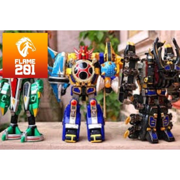 Xả hết TPHCM TPHCM Đồ chơi siêu nhân Robot Cuồng phong Ninpuu Sentai Shurikenger Dx Bandai [ Hàng Nhật{ tặng kèm xe