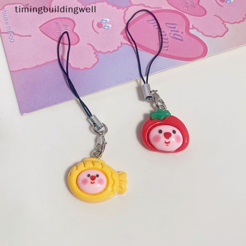 Móc Khóa Hoạt Hình Xinh Xắn Gắn Điện Thoại Qdddi twvn kawaii Twsii