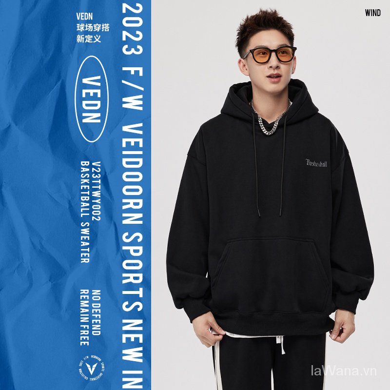 Áo Nỉ Thể Thao Dày Không Sợ Hãi Thời Trang Thu Đông