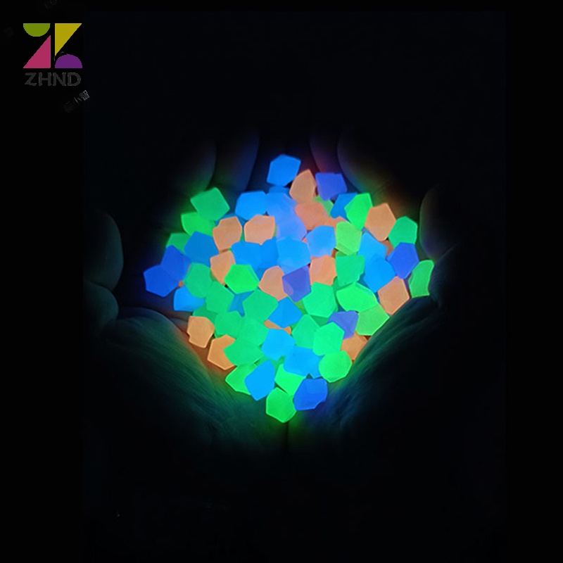 Zhuzhengde 50 Viên Đá Dạ Quang Trang Trí Sân Vườn