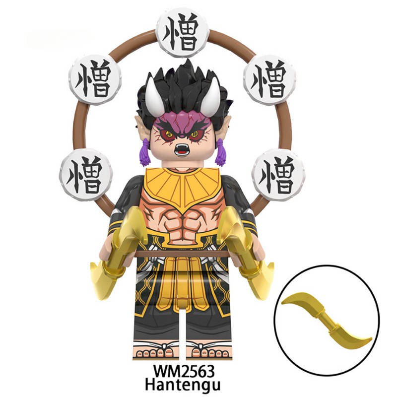 Nakime Mô Hình Đồ Chơi Nhân Vật Kurongu Kanjirou kaigaku tamayo gyokko enmu hantengu Kibuji muzan demon slayer