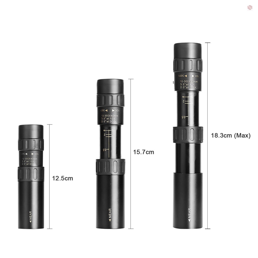 Ống Nhòm mini 10x-300x bak4 Chống Nước Có Giá Đỡ bak4