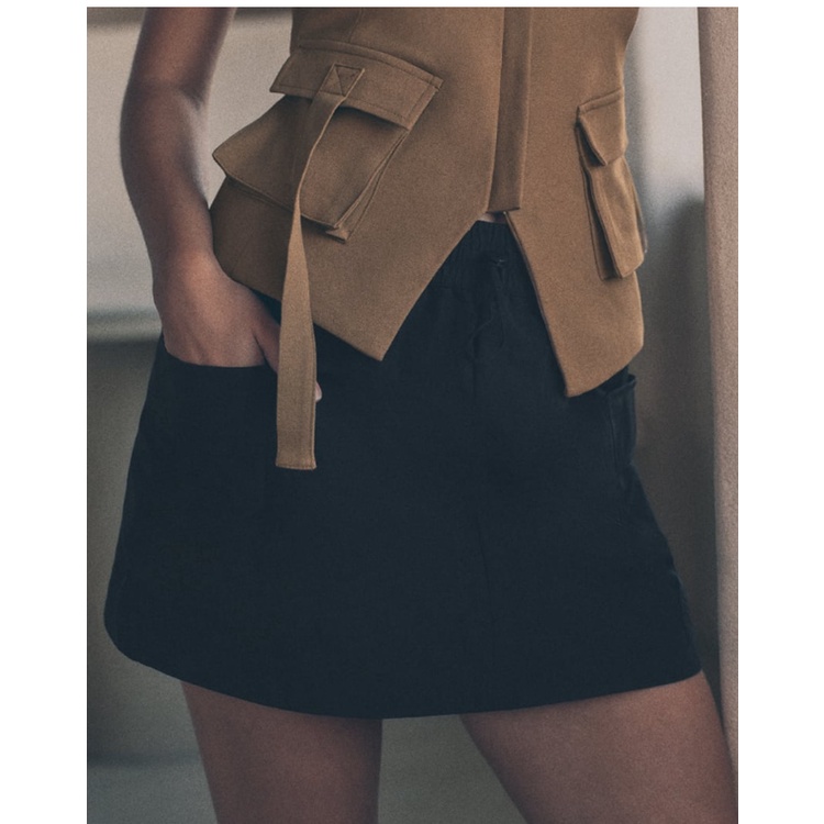 Zara Quần Dài Lưng Vừa Phối Túi Phong Cách Thời Trang Mùa Hè 235427516 8338406