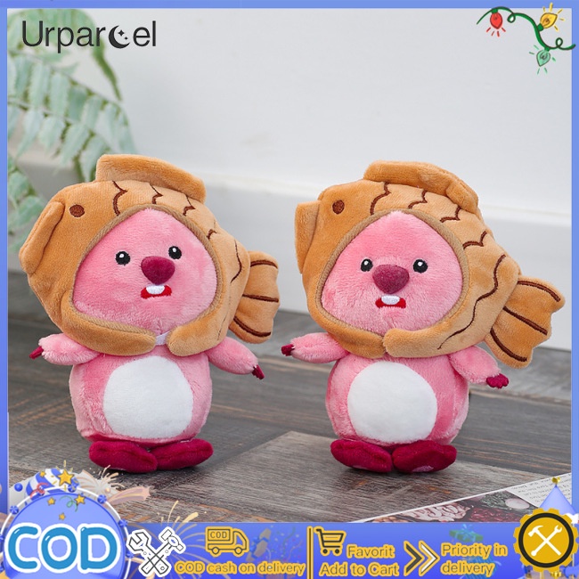 Loopy Búp Bê Nhồi Bông Tai Thỏ taiyaki Dễ Thương Dùng Trang Trí Phòng Ngủ