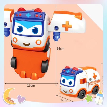 Đồ chơi xe hơi biến hình Gogobus 6 trong 1 cho trẻ em