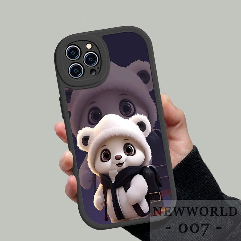 Ốp Điện Thoại Dẻo Họa Tiết Hoạt Hình Cô Gái Dễ Thương Cho iphone 15 14 13 12 11 pro x xs max 6 6s 7 8 plus x79