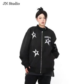 Jn studio áo bomber áo khoác dù áo khoác bomber thời trang phong cách thanh lịch korean wwy23a0ocb 42z231019
