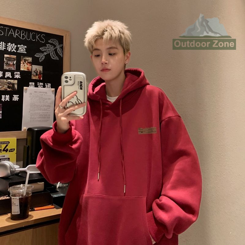 Áo hoodie Thời Trang Thu Đông 2023 Phong Cách retro Mỹ Cho Nam