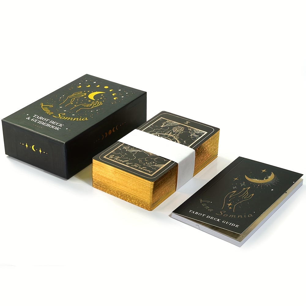 Luna Bộ Bài tarot Mất Ngủ Kèm Thẻ Bài Giấy Kích Thước Khác Nhau