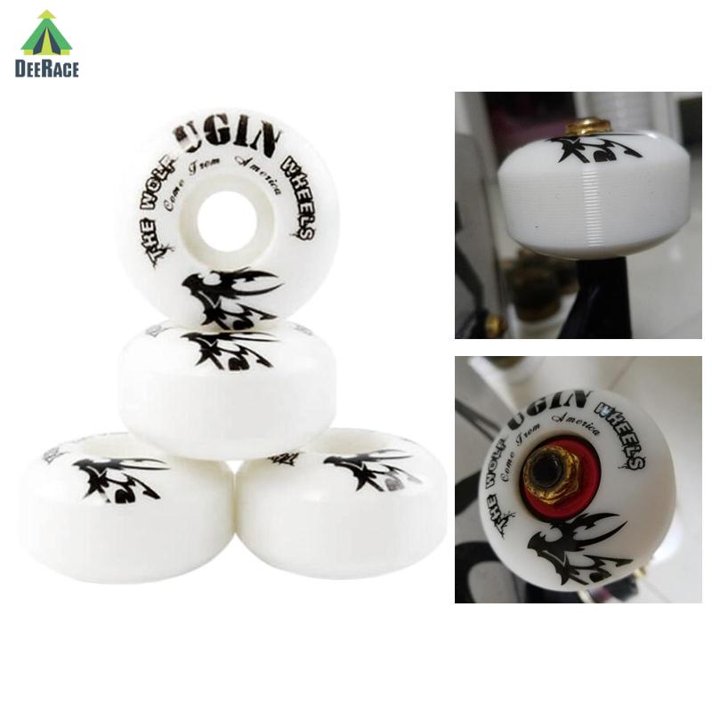 4x PU Ván Trượt Thay Thế Bánh Xe Con Lăn Ván Trượt Cường Độ Cao