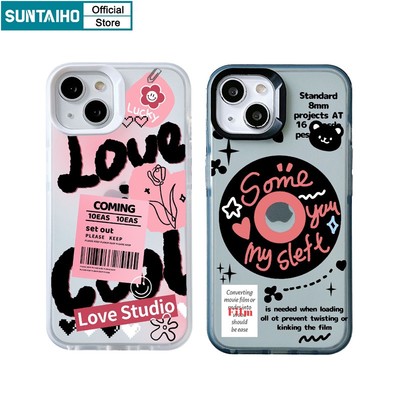 Suntaiho ốp lưng iphone Ốp Điện Thoại tpu silicon Mềm Chống Sốc Cao Cấp Cho iphone 11 12 13 14 15 pro max ip 7 8 plus iphon x xs xr xsmax