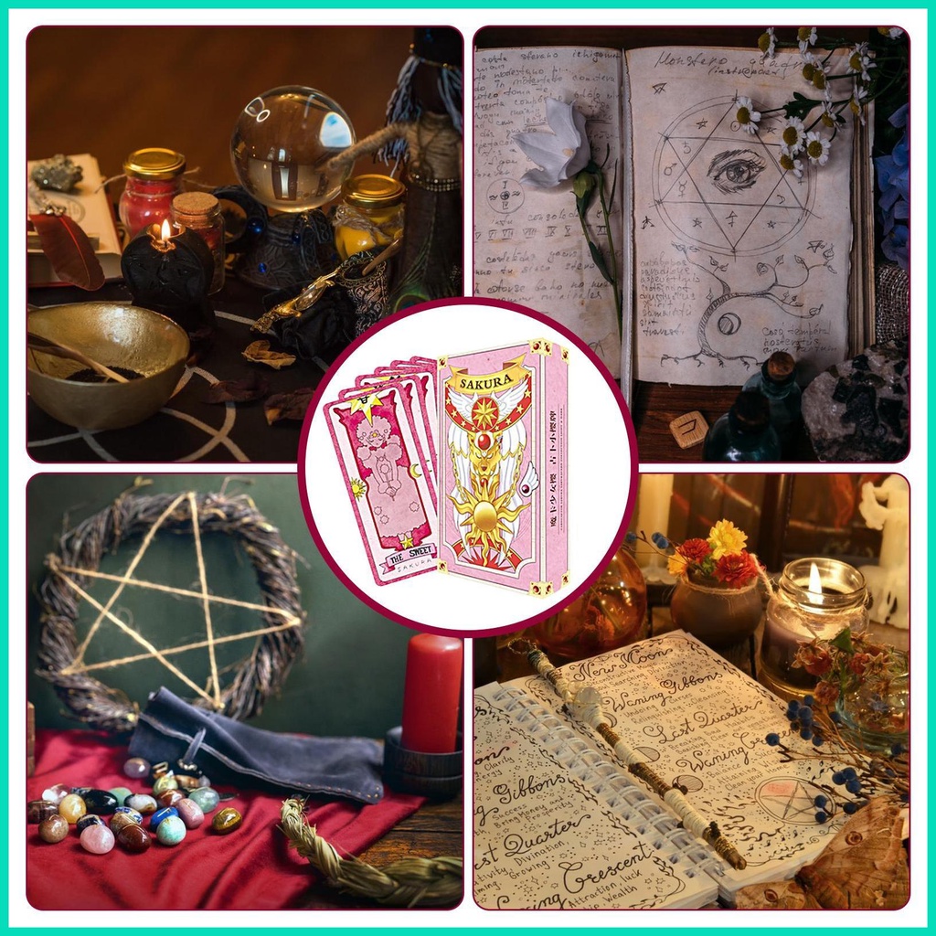 Bộ 52 Thẻ Bài tarot Hóa Trang sakura