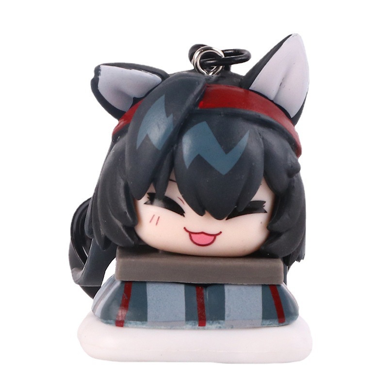 Arknights Móc Khóa Gắn Mô Hình Nhân Vật anime papa Tomorrow 'S ark 6 Kiểu Để Bàn Trang Trí Có Sẵn