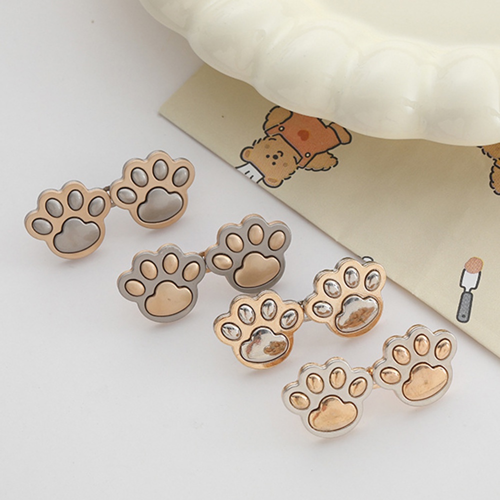 1 Cặp Nút Kim Loại Cố Định Thắt Lưng Váy diy