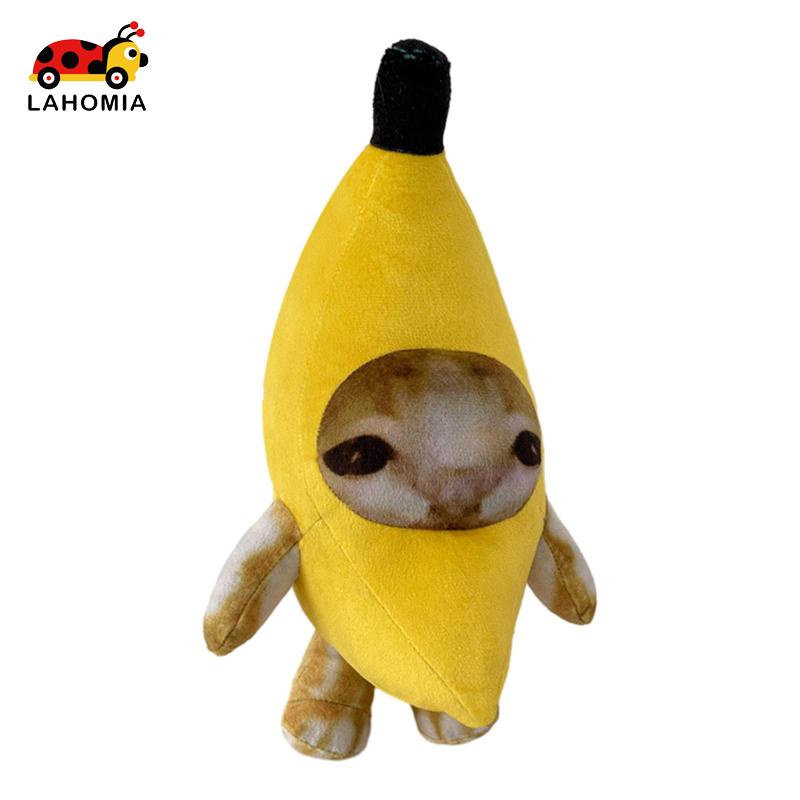 Đồ chơi mèo nhồi bông LAHOMIA, Thú nhồi bông, Đồ chơi đi kèm khi ngủ, Trang trí phòng khách cho trẻ em Bé trai Bé gái Trẻ em Người lớn