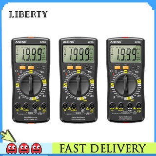 Đồng hồ đo vạn năng kỹ thuật số sz08 lcd nc 2000 đếm