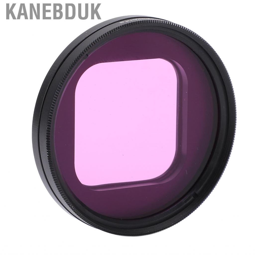 Kanebduk Diving Filter Aluminum Alloy Frame Purple Lens For Hero 9 Hero10