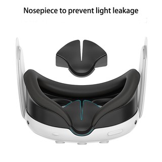 Đệm Mũi silicone Chống Mồ Hôi Thay Thế Cho Tai Nghe Chụp Tai meta quest 3 vr 3