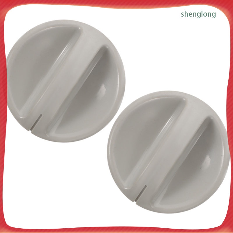 Bộ 2 Núm Vặn Lò Vi Sóng Bằng Nhựa Màu Trắng