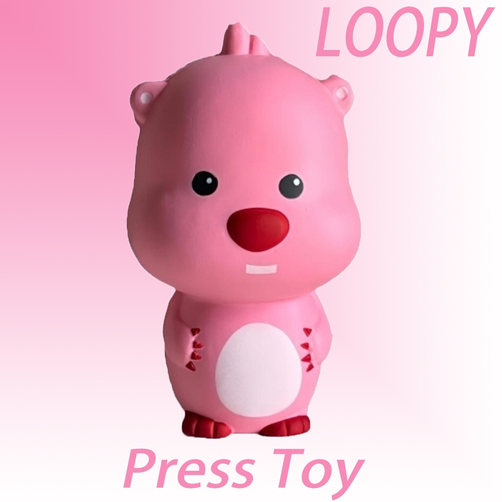 Đồ Chơi Giải Nén Chuột điên Cuồng Màu Hồng Dễ Thương Đồ Chơi Bóp Squishy Lớn Sáng Tạo Mới.