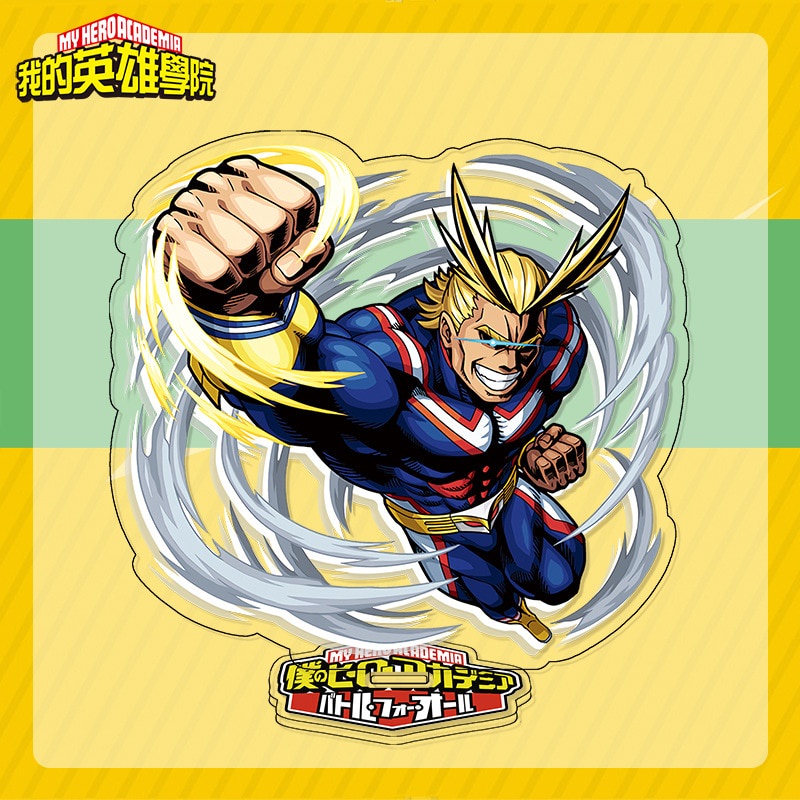 Mô hình Standee Học Viện Anh Hùng Anime My Hero Academia Midoriya Izuku Bakugou Katsuki Todoroki Shoto decor để bàn