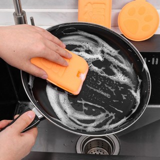Set 1 / 4 Miếng Bọt Biển Rửa Chén Đa Năng Tiện Dụng