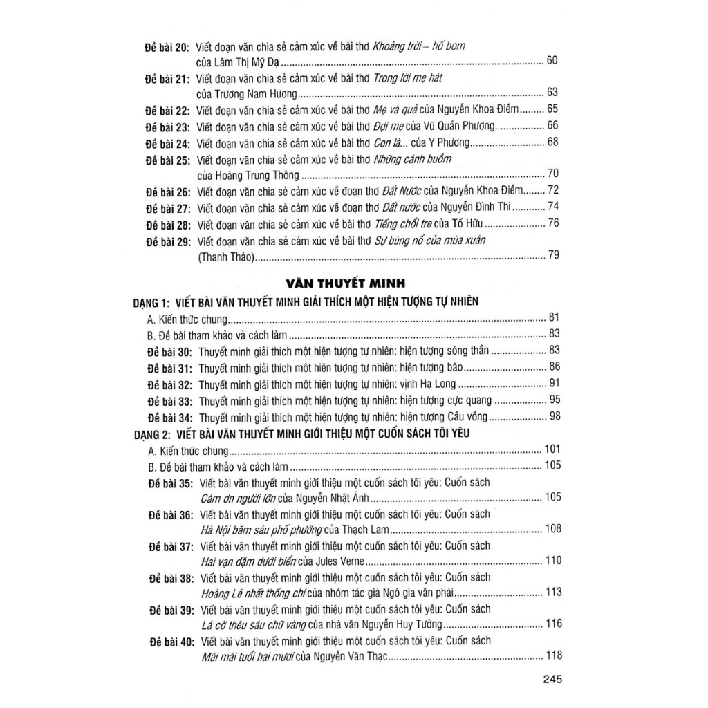 Sách - Hướng Dẫn Viết, Nói Và Nghe Các Dạng Văn Lớp 8 - Tập 1  - HA