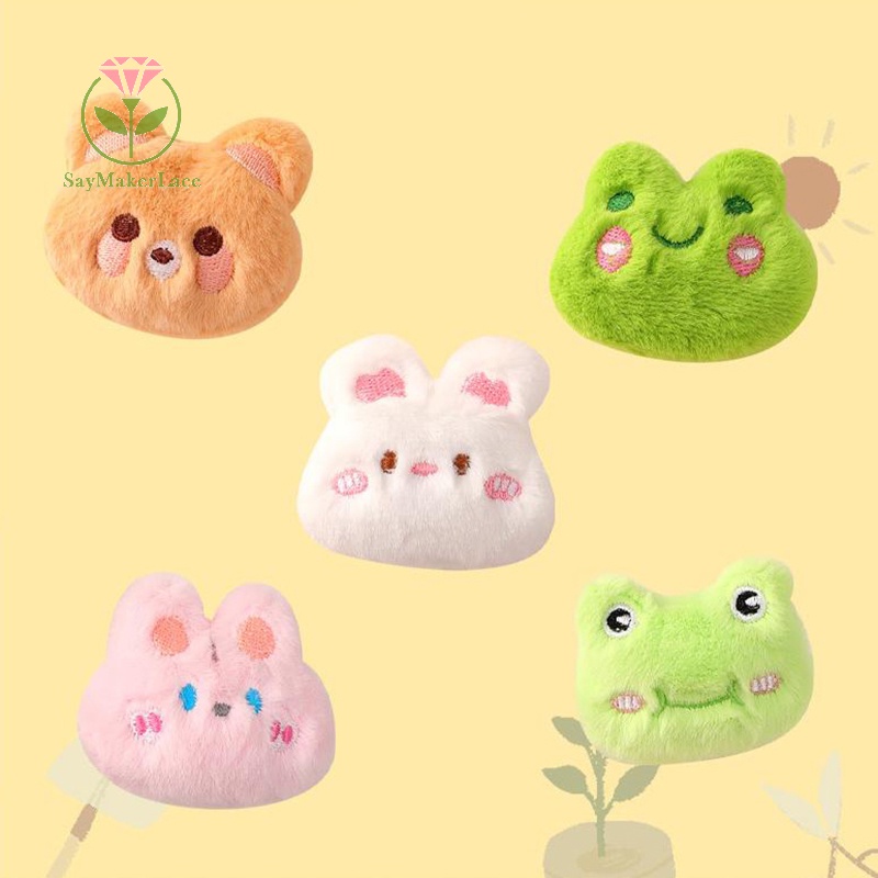 Phụ Kiện Trang Trí Ba Lô / Balo Hình Động Vật Hoạt Hình / Thỏ / Ếch Nhồi Bông Dễ Thương diy