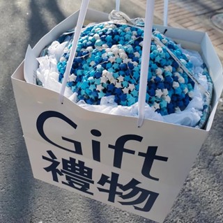  120 Ngôi Sao Giấy Xếp origami Nhiều Màu 