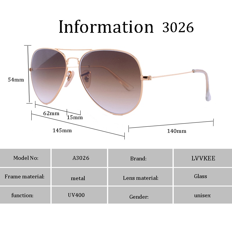 Mới Kính Mát Phản Quang Gọng Kim Loại Cho Nam Và Nữ