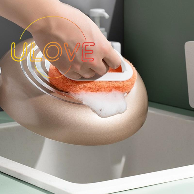 Uhktyltui.vn # 2 Bàn Chải Vệ Sinh Kính Phòng Tắm / Nhà Bếp Tay Cầm Nhựa