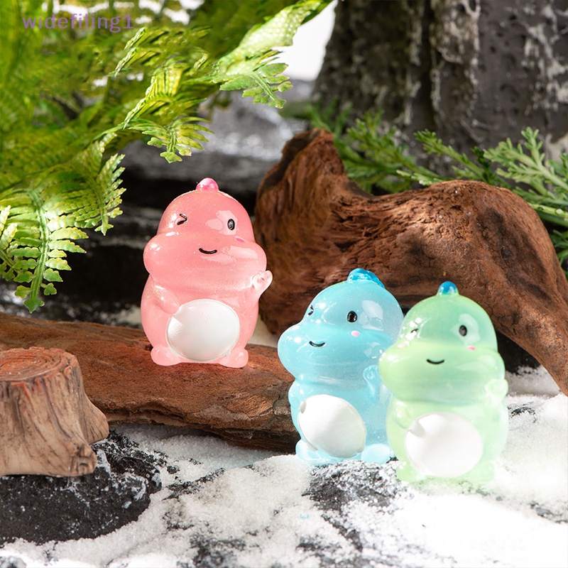 Đồ Chơi Khủng Long mini Bằng Nhựa resin Phát Sáng Trong Bóng Tối Dễ Thương Rộng Rãi 1 Dành Cho Trẻ Em Trang Trí Bàn Làm Việc