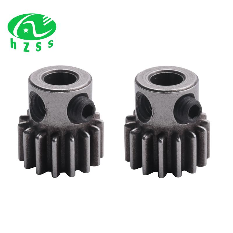 Bộ 2 Bánh Răng Động Cơ 15t ea1040 Cho Xe Điều Khiển Từ Xa jlb racing cheetah 11101 21101 j3 Tỉ Lệ 1 / 10