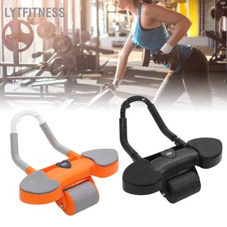 Lytfitness con lăn tập cơ bụng bánh xe đôi vòng tại nhà core thiết bị thể dục gym hình với hỗ trợ khuỷu tay hẹn giờ