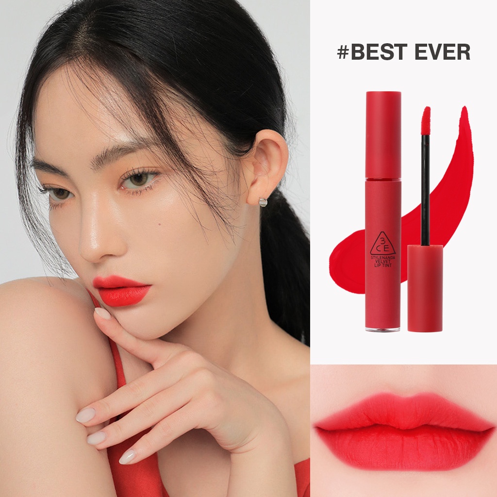 Son Kem Lì 3CE Mịn Màng Như Nhung 3CE Velvet Lip Tint 4g | Official Store Lip Make up Cosmetic