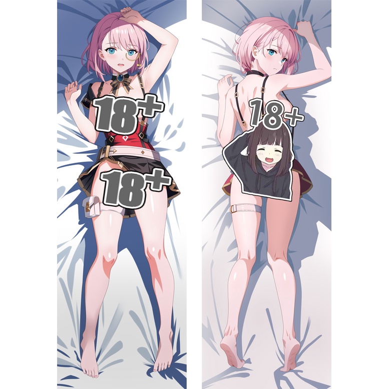 Vỏ Gối In Hình Nhân Vật game Dakim Sakura / sharurotto / clorinde / lumine Hoạt Hình Tùy Chỉnh