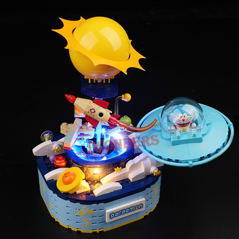 Doraemon Bộ Đồ Chơi Lắp Ráp Phi Hành Gia k20421